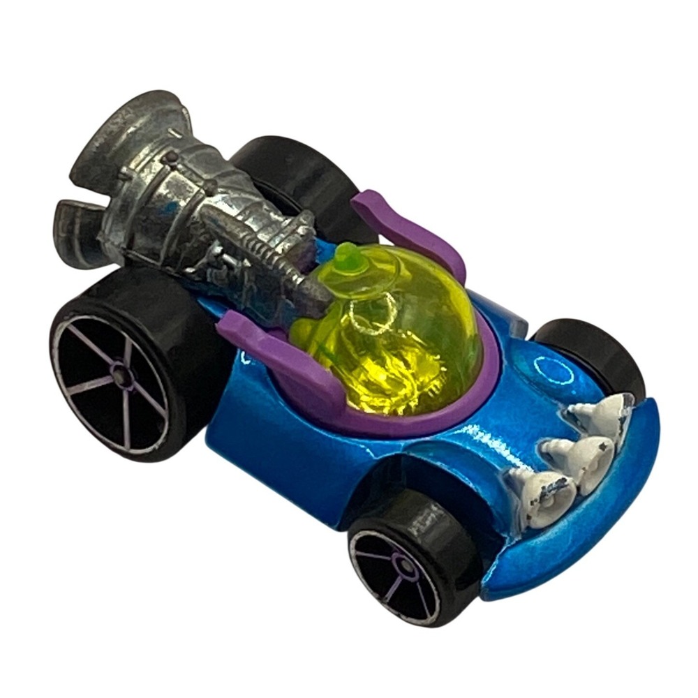 Hot Wheels Disney Pixar Toy Story Buzz Lightyear Character Car Blue‎ Metallic